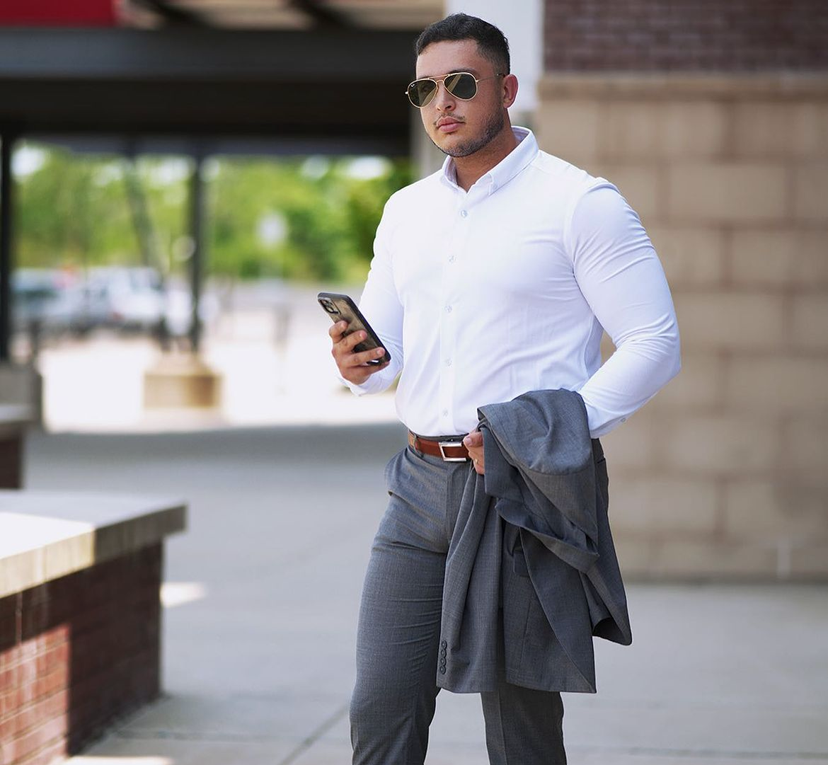 Buki Cinqo 'Single Shot' Long Sleeve Shirt - White