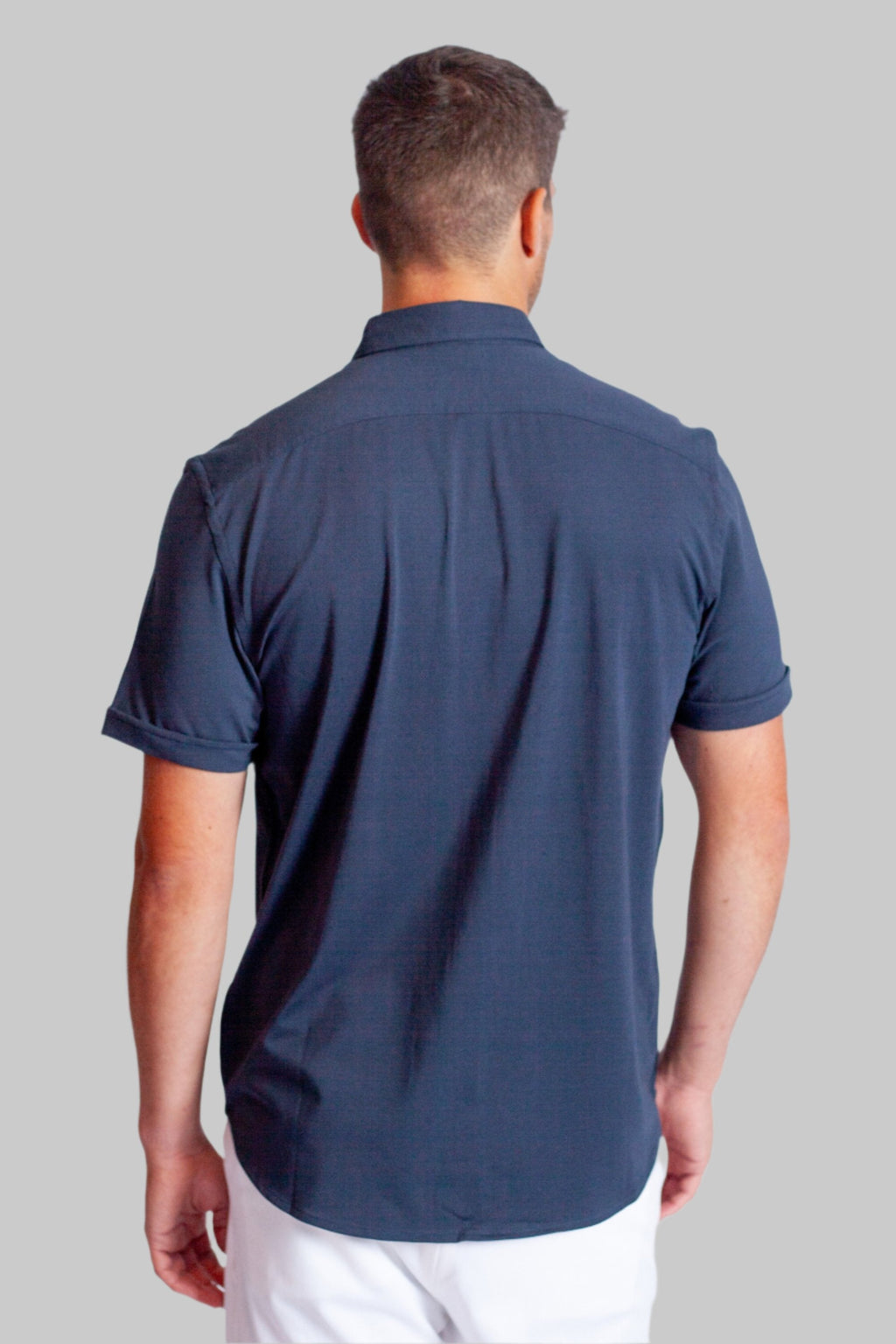 Buki Cinqo 'Single Shot' Short Sleeve Shirt - Blue Night